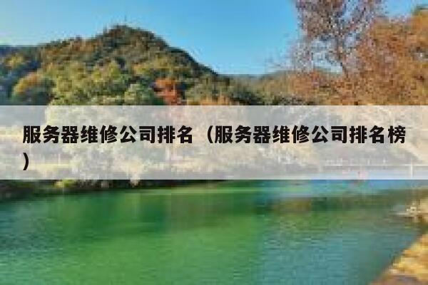 服务器维修公司排名（服务器维修公司排名榜） 第1张