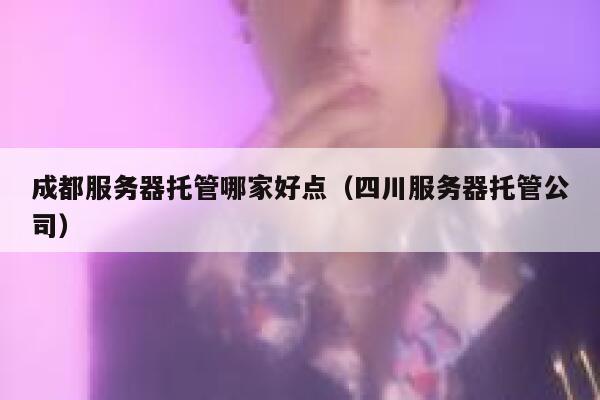 成都服务器托管哪家好点(四川服务器托管公司) 第1张 成都服务器托管哪家好点(四川服务器托管公司) 第1张