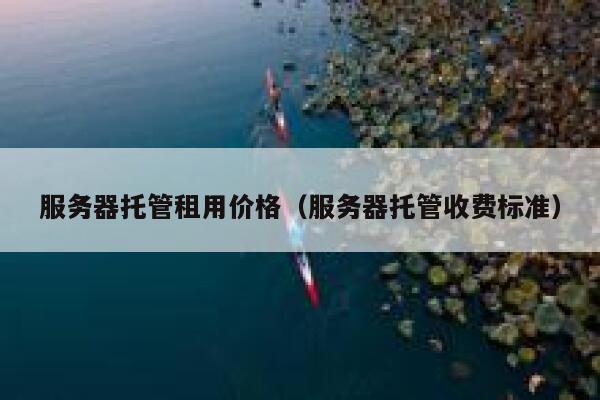 服务器托管租用价格（服务器托管收费标准） 第1张