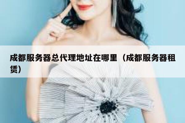 成都服务器总代理地址在哪里（成都服务器租赁） 第1张