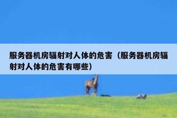 服务器机房辐射对人体的危害（服务器机房辐射对人体的危害有哪些） 第1张