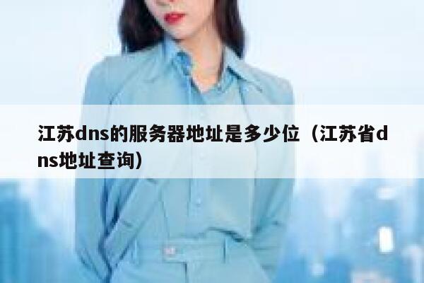 江苏dns的服务器地址是多少位(江苏省dns地址查询) 第1张 江苏dns的服务器地址是多少位(江苏省dns地址查询) 第1张