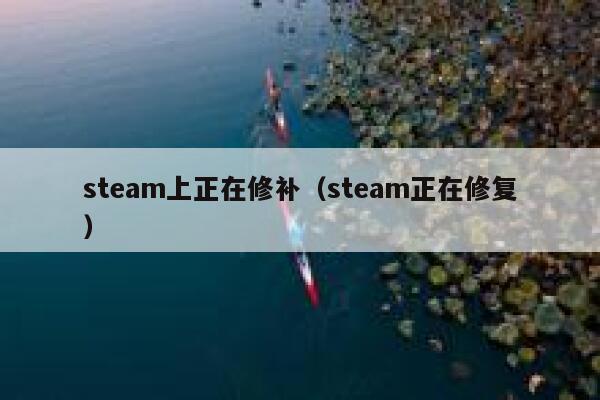 steam上正在修补（steam正在修复） 第1张
