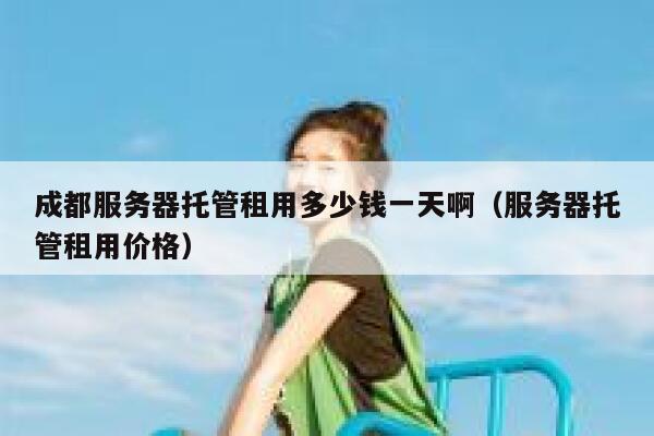 成都服务器托管租用多少钱一天啊（服务器托管租用价格） 第1张