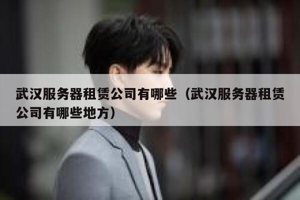 武汉服务器租赁公司有哪些（武汉服务器租赁公司有哪些地方） 第1张