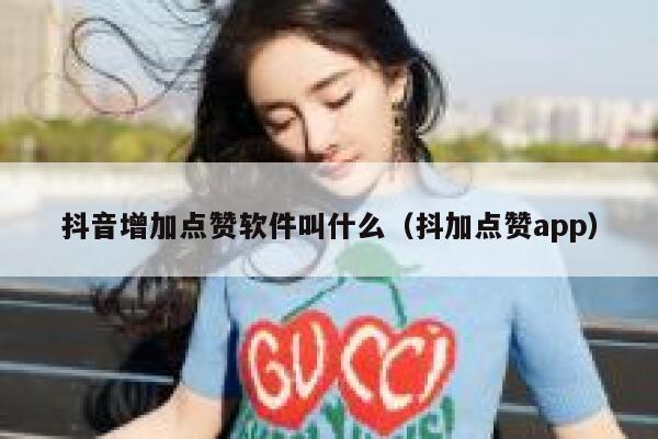 抖音增加点赞软件叫什么(抖加点赞app) 第1张 抖音增加点赞软件叫什么(抖加点赞app) 第1张