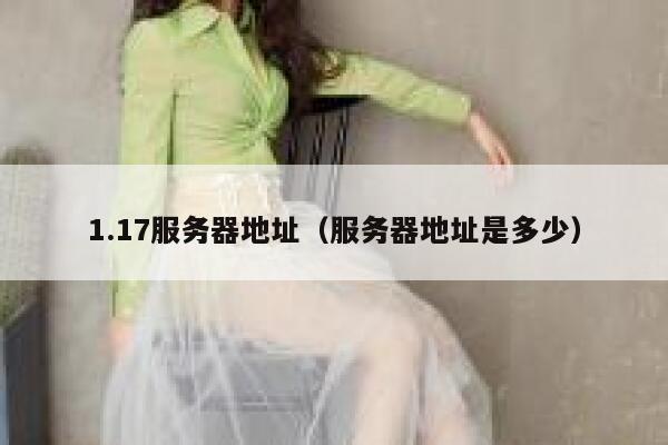 1.17服务器地址（服务器地址是多少） 第1张