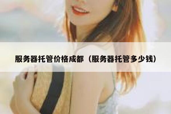 服务器托管价格成都（服务器托管多少钱） 第1张