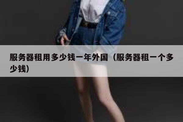 服务器租用多少钱一年外国（服务器租一个多少钱） 第1张