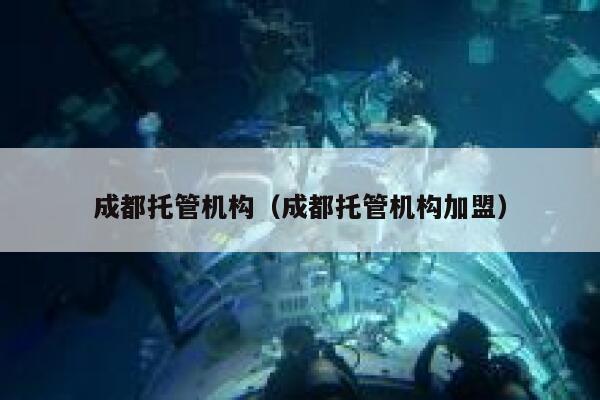 成都托管机构（成都托管机构加盟） 第1张