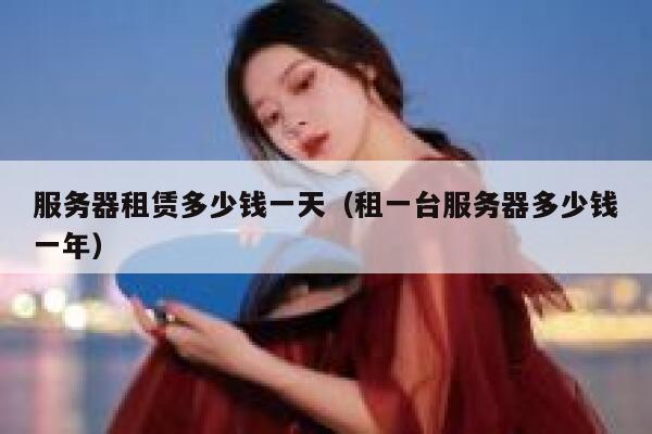服务器租赁多少钱一天（租一台服务器多少钱一年） 第1张