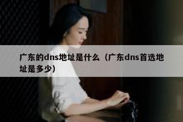 广东的dns地址是什么（广东dns首选地址是多少） 第1张