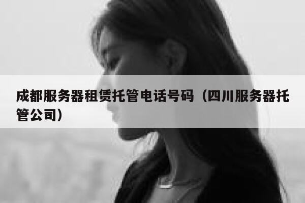 成都服务器租赁托管电话号码（四川服务器托管公司） 第1张