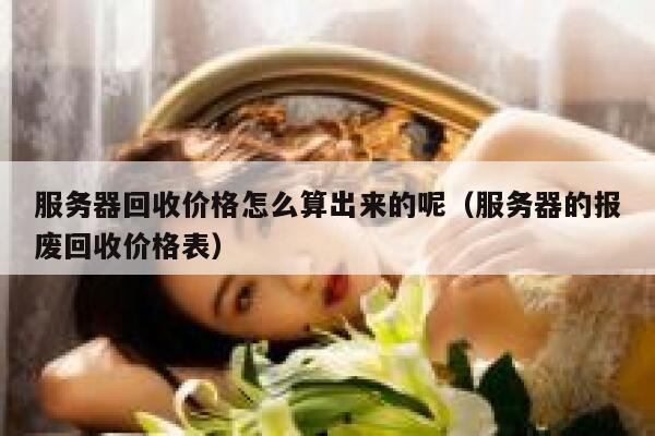 服务器回收价格怎么算出来的呢（服务器的报废回收价格表） 第1张