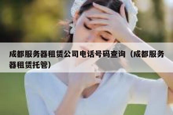 成都服务器租赁公司电话号码查询（成都服务器租赁托管） 第1张