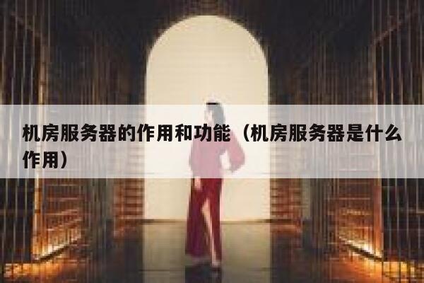 机房服务器的作用和功能(机房服务器是什么作用) 第1张 机房服务器的作用和功能(机房服务器是什么作用) 第1张