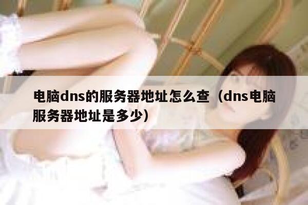 电脑dns的服务器地址怎么查（dns电脑服务器地址是多少） 第1张