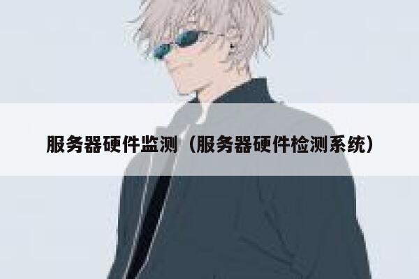 服务器硬件监测（服务器硬件检测系统） 第1张