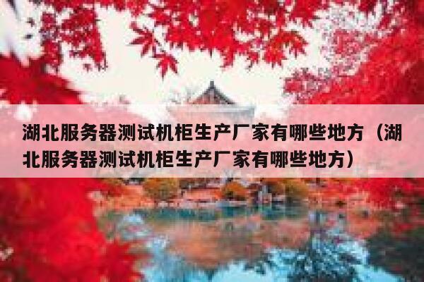 湖北服务器测试机柜生产厂家有哪些地方（湖北服务器测试机柜生产厂家有哪些地方） 第1张