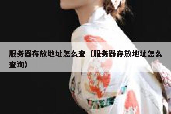 服务器存放地址怎么查（服务器存放地址怎么查询） 第1张