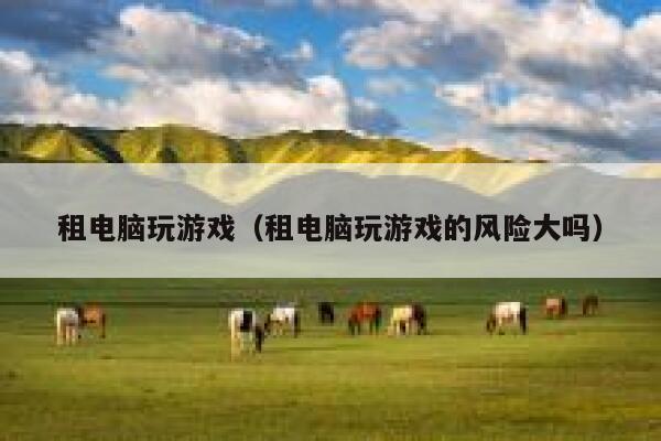 租电脑玩游戏（租电脑玩游戏的风险大吗） 第1张