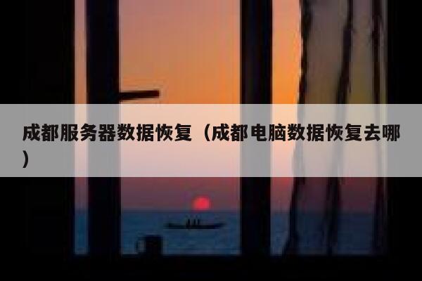 成都服务器数据恢复（成都电脑数据恢复去哪） 第1张
