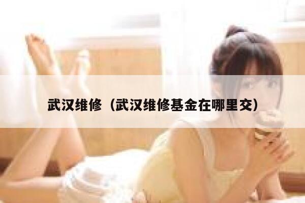 武汉维修（武汉维修基金在哪里交） 第1张