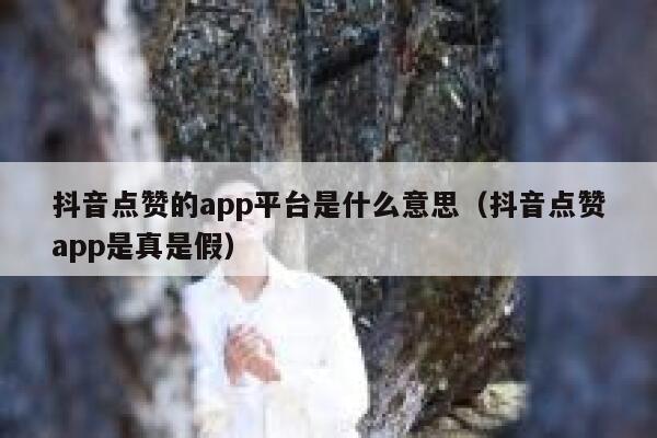 抖音点赞的app平台是什么意思（抖音点赞app是真是假） 第1张
