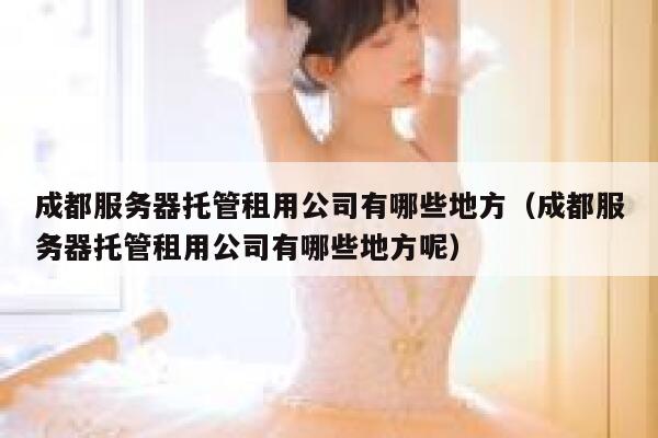 成都服务器托管租用公司有哪些地方（成都服务器托管租用公司有哪些地方呢） 第1张