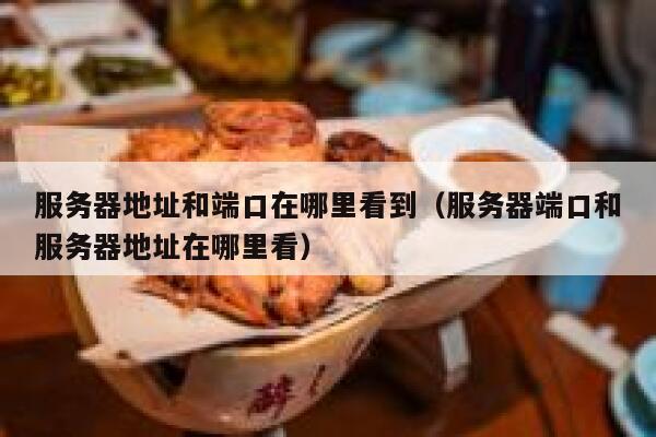 服务器地址和端口在哪里看到（服务器端口和服务器地址在哪里看） 第1张