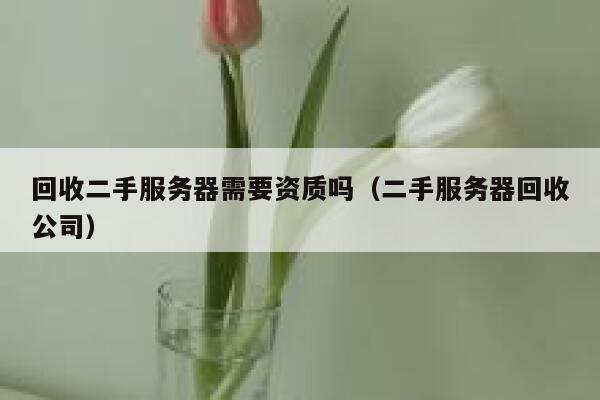 回收二手服务器需要资质吗（二手服务器回收公司） 第1张