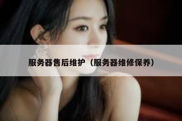 服务器售后维护（服务器维修保养） 第1张
