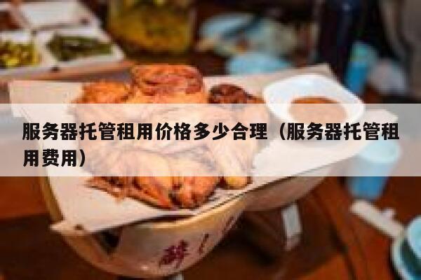 服务器托管租用价格多少合理（服务器托管租用费用） 第1张