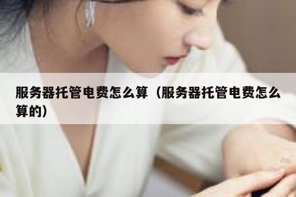 服务器托管电费怎么算（服务器托管电费怎么算的） 第1张