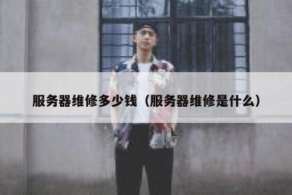 服务器维修多少钱（服务器维修是什么） 第1张