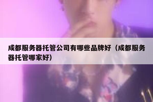 成都服务器托管公司有哪些品牌好(成都服务器托管哪家好) 第1张 成都服务器托管公司有哪些品牌好(成都服务器托管哪家好) 第1张