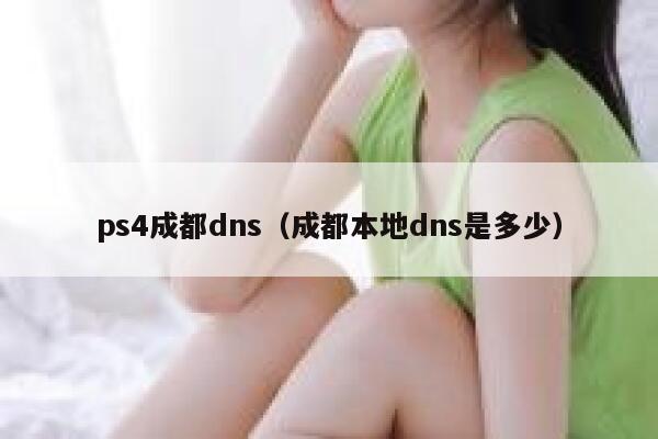 ps4成都dns（成都本地dns是多少） 第1张