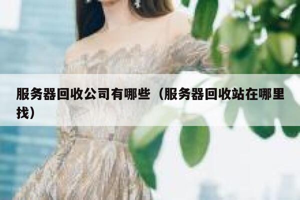 服务器回收公司有哪些(服务器回收站在哪里找) 第1张 服务器回收公司有哪些(服务器回收站在哪里找) 第1张