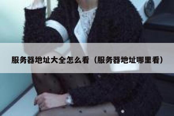 服务器地址大全怎么看（服务器地址哪里看） 第1张