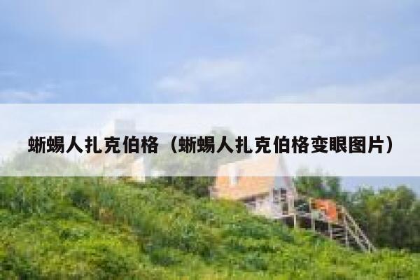 蜥蜴人扎克伯格（蜥蜴人扎克伯格变眼图片） 第1张