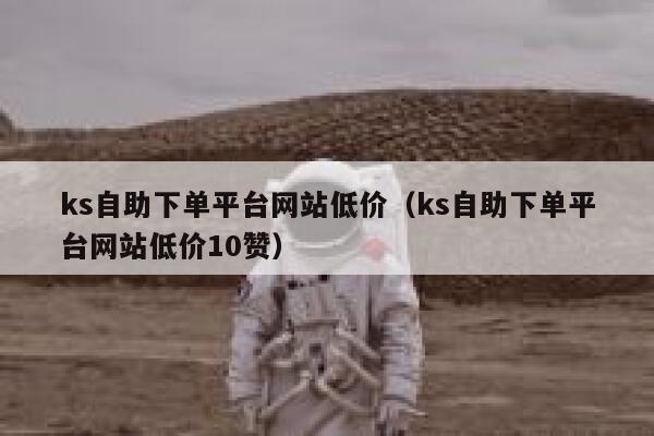 ks自助下单平台网站低价（ks自助下单平台网站低价10赞） 第1张