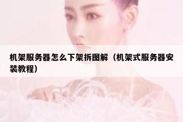 机架服务器怎么下架拆图解(机架式服务器安装教程) 第1张 机架服务器怎么下架拆图解(机架式服务器安装教程) 第1张