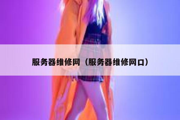 服务器维修网（服务器维修网口） 第1张