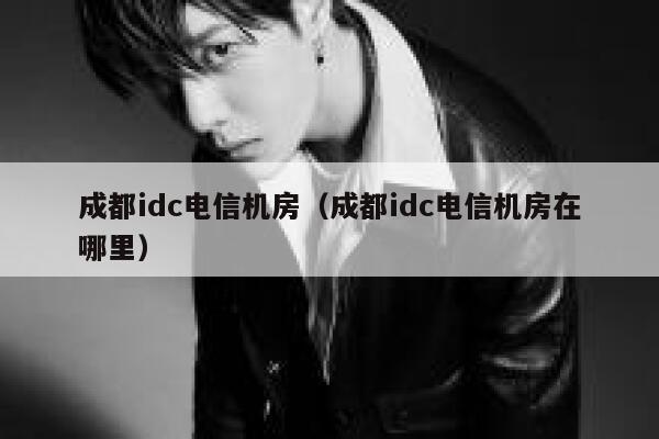 成都idc电信机房（成都idc电信机房在哪里） 第1张