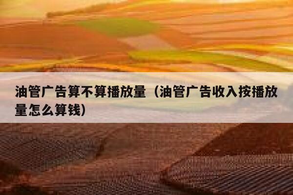 油管广告算不算播放量(油管广告收入按播放量怎么算钱) 第1张 油管广告算不算播放量(油管广告收入按播放量怎么算钱) 第1张