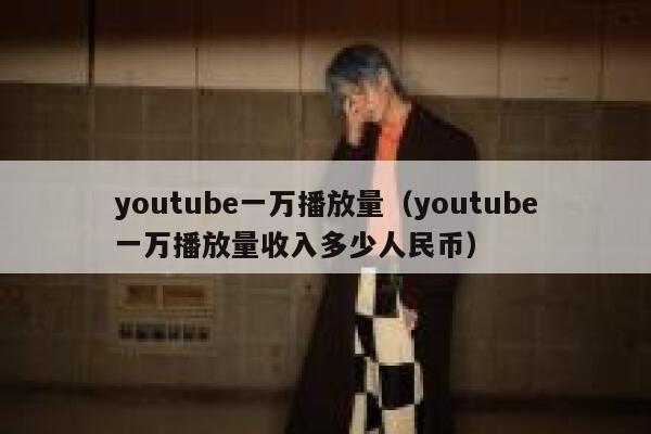 youtube一万播放量（youtube一万播放量收入多少人民币） 第1张