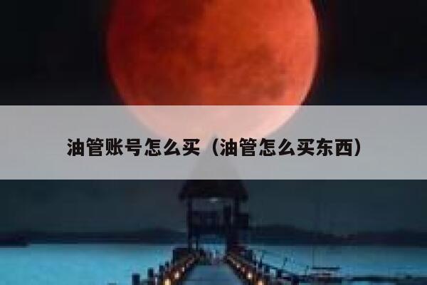 油管账号怎么买(油管怎么买东西) 第1张 油管账号怎么买(油管怎么买东西) 第1张