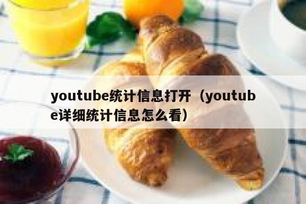 youtube统计信息打开（youtube详细统计信息怎么看） 第1张