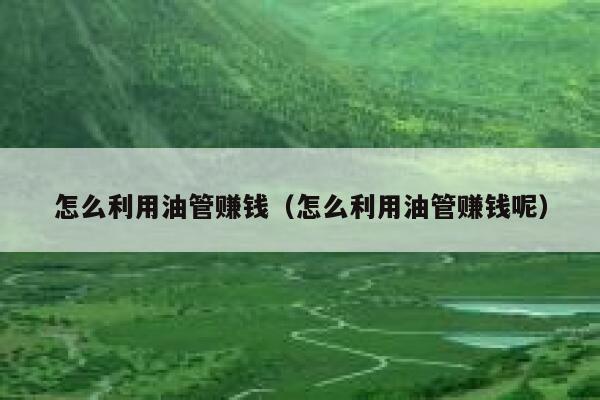 怎么利用油管赚钱(怎么利用油管赚钱呢) 第1张 怎么利用油管赚钱(怎么利用油管赚钱呢) 第1张