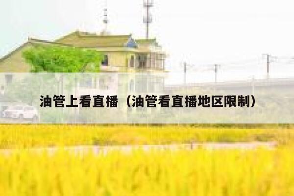 油管上看直播(油管看直播地区限制) 第1张 油管上看直播(油管看直播地区限制) 第1张